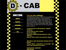 Tablet Screenshot of d-cab.co